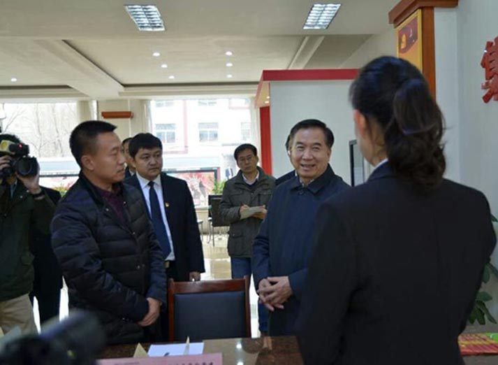 遼寧省委書記李希同志來撫順非公黨建指導(dǎo)服務(wù)中心進(jìn)行工作調(diào)研