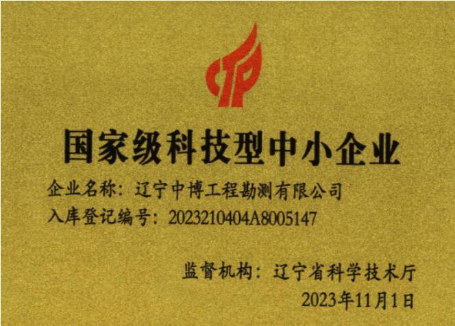 國家級科技型企業(yè)